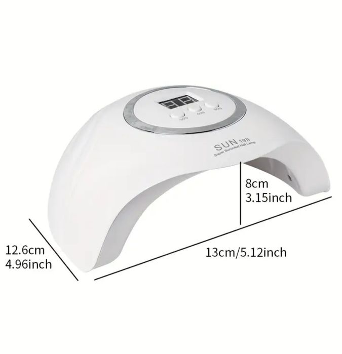NOUA Lampa unghii UV oja semipermaneneta