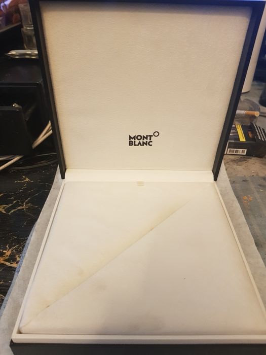 Mont blanc кутия писалка ролер