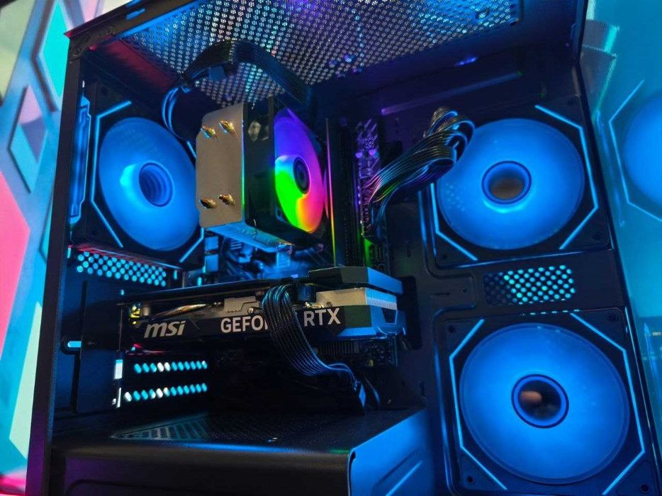 Игровой Компьютер i3 12100F / RTX 4060 8GB / DDR4 16GB / SSD 256GB