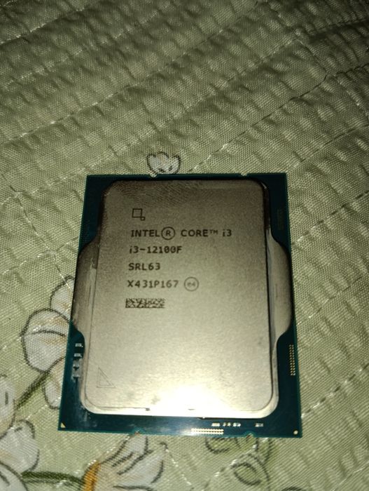 I3-12100F + кулер для охлаждения