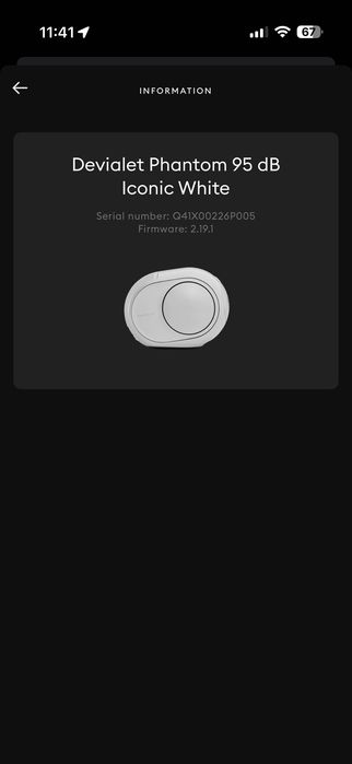 2x Devialet Phantom 2 95db White - Boxa Hifi