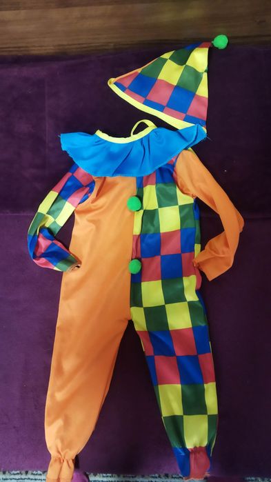 Костюм клоуна с шапочкой