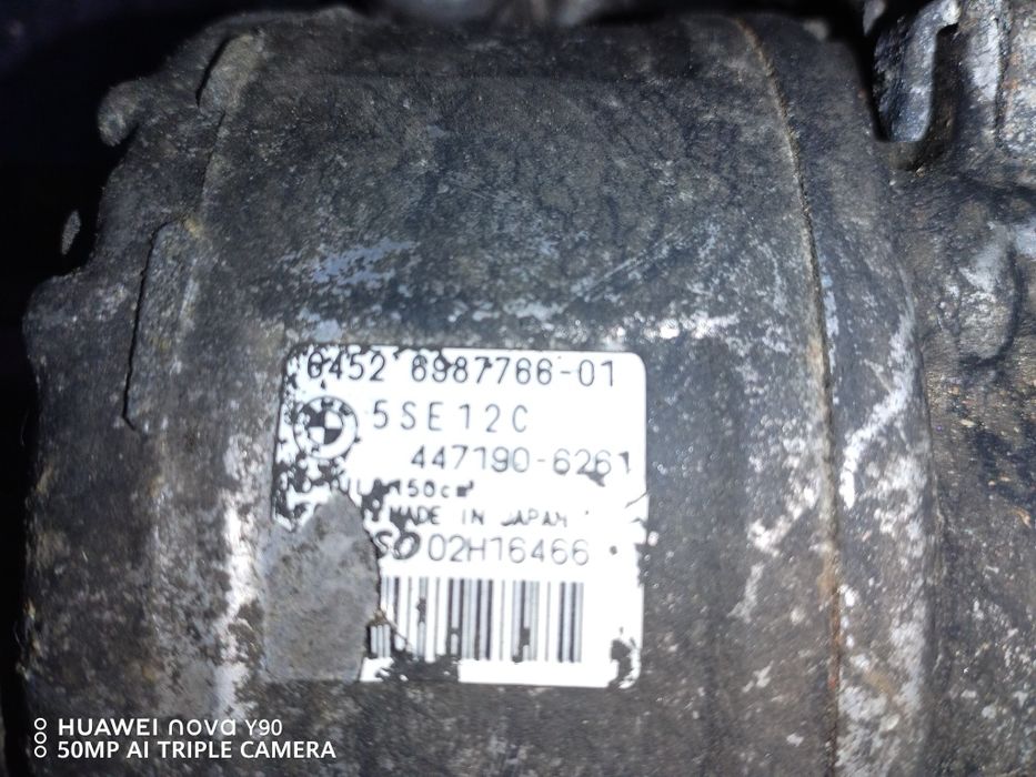 Alternator compresor caseta clapeta debitmetru supapa  bmw seria 1 118