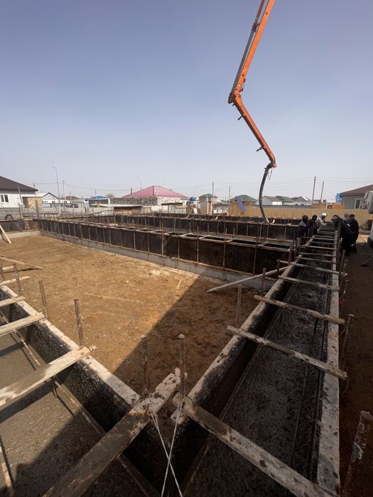 Услуги по Заливке ФУНДАМЕНТА