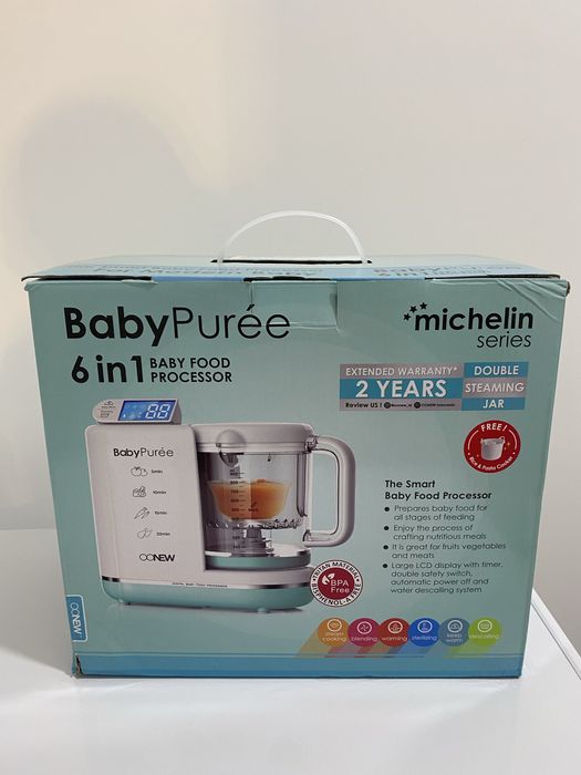 Aparat gătit bebeluși BabyPurée CLD 6 în 1 – aburi + blender