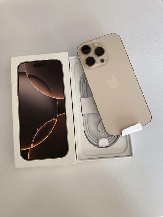 iPhone 16 pro ca NOU 128gb 90%bat