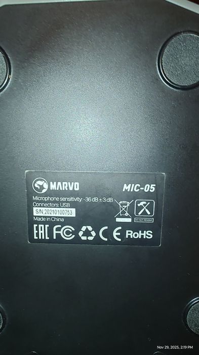 Microfon Scorpion Marvo Mic-05