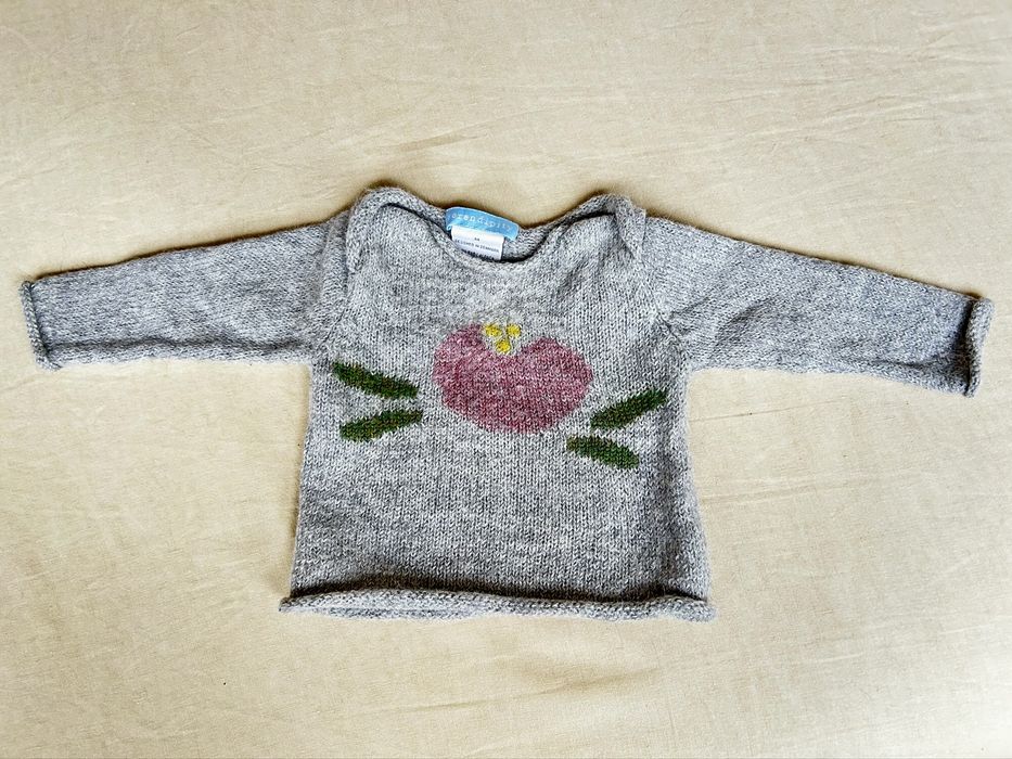 Бебешки пуловер размер 68