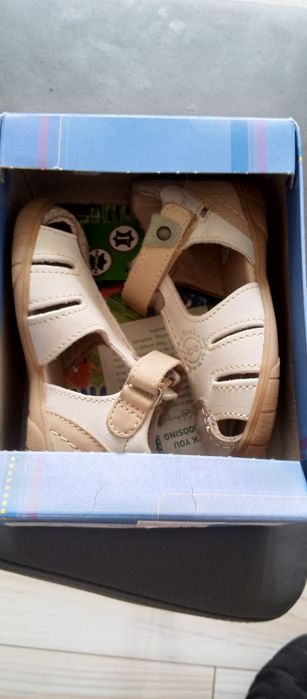 Детски сандали естествена кожа Noel