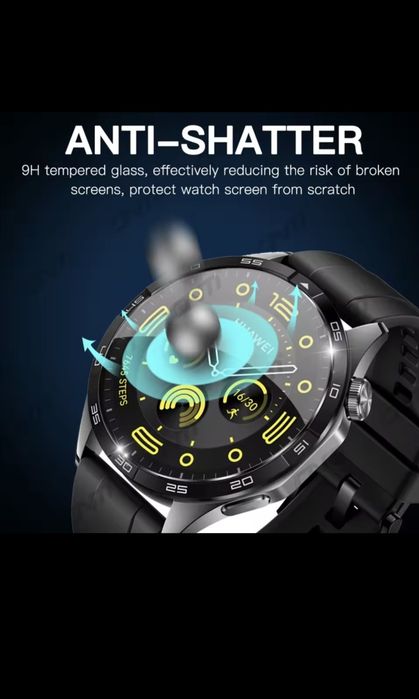 Folie hydrogel flexibil  Huawei Watch GT2/3/4/5/6PRO & Huawei Watch Fit 3/4/5