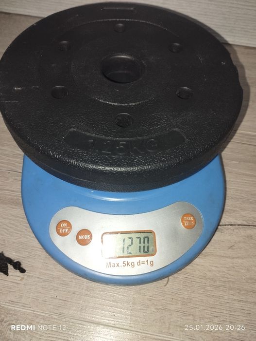 Гантели 2.0-1.5-1.25