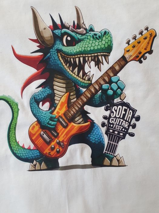 Тениска от фестивала на китарата.