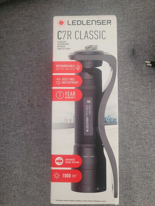 Lanternă Ledlenser C7R Classic - 1000 lumeni