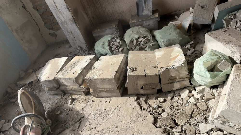 Beton devor teshish Бетон девор кесиш