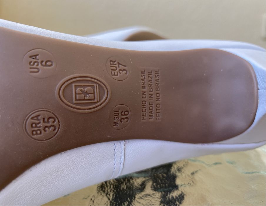 Нови обувки Ralph Lauren Lanette Denim Pump— размер 6,5 B (US), UK 4, EUR 37