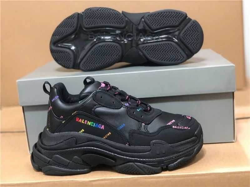Balenciaga Triple S - Dark Grey/Grey/Black