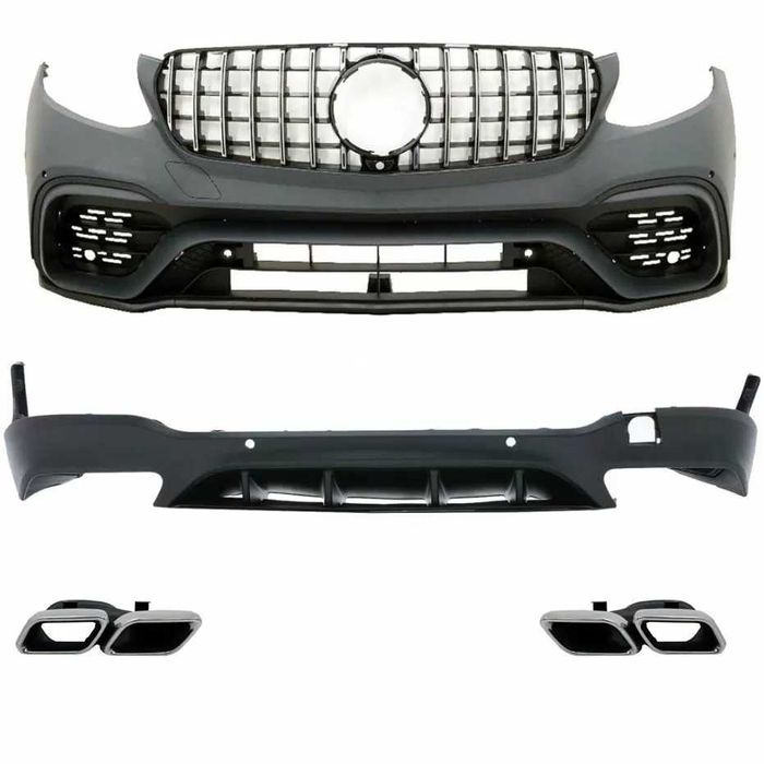 Body Kit-AMG Пакет за Mercedes GLC SUV X253 (2015-2019)-AMG S63 Design