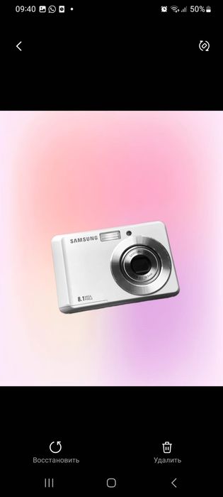 Цифровой фотоаппарат Samsung ES10 / Ретро камера