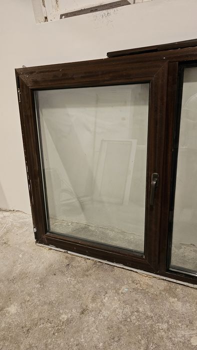 Fereastra Geam termopan  maro si alb