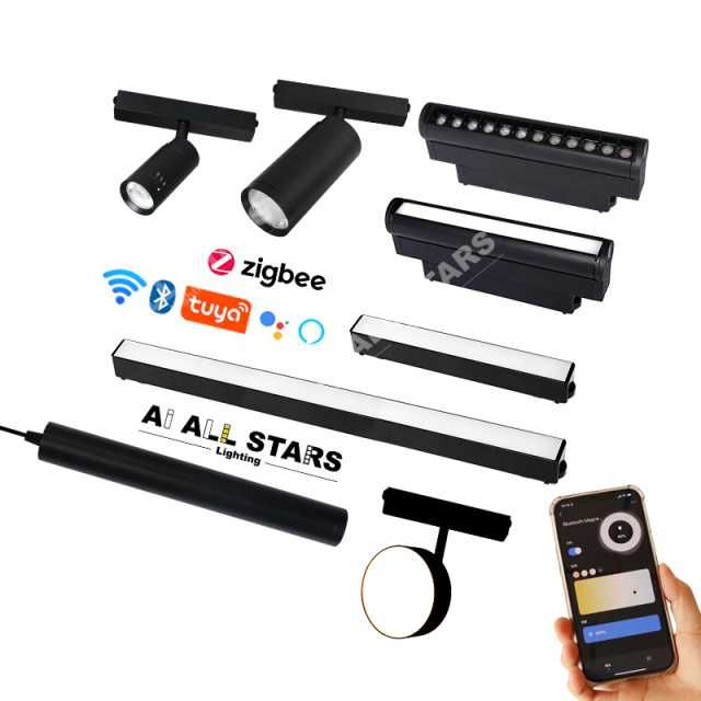 Магнитная трековая система 48V | Умные Zigbee светильники | Smart Home