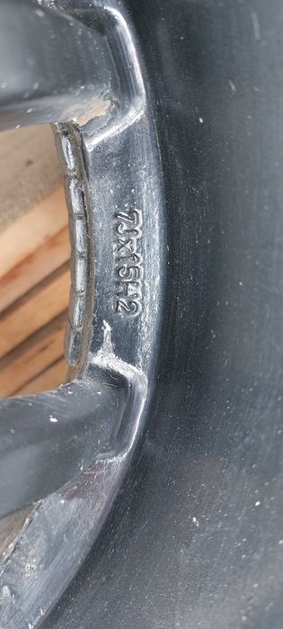 Jante aliaj R15, 7j, 25ET, 60,1CB, 185/55/R15 BMW URSULEȚ e30 RENAULT DACIA