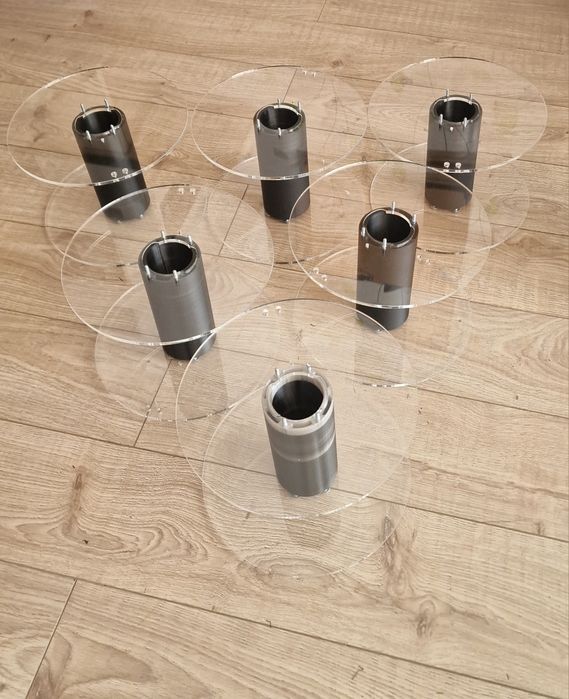 Бутикови пластмасови резервни части и детайли 3Д принтиране, моделиран