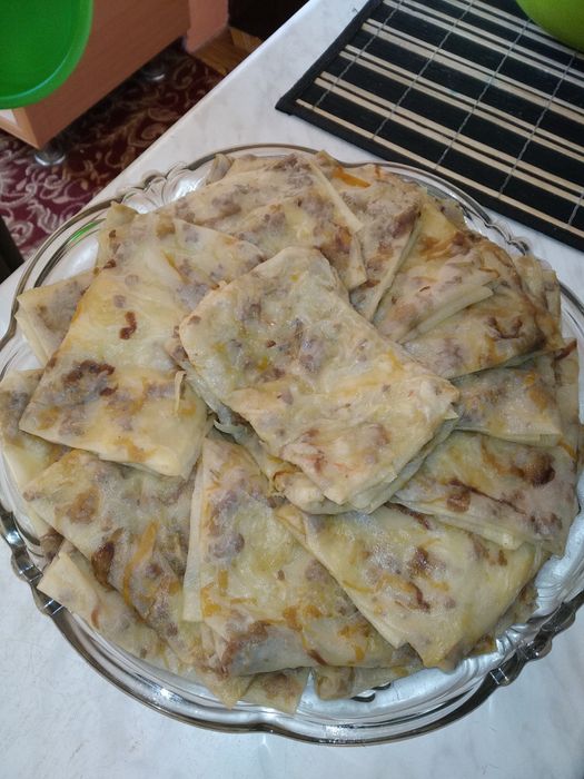 Готовлю на заказ вкусную национальный выпечку юпка ( тонинкие)
