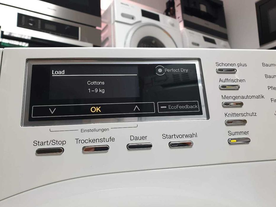 9кг Пара Miele Сушилня с термопомпа Миеле 12м Гаранция