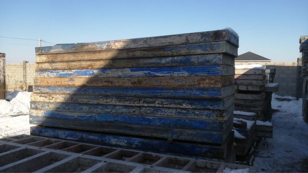 Крупно щитовые опалубки в аренду