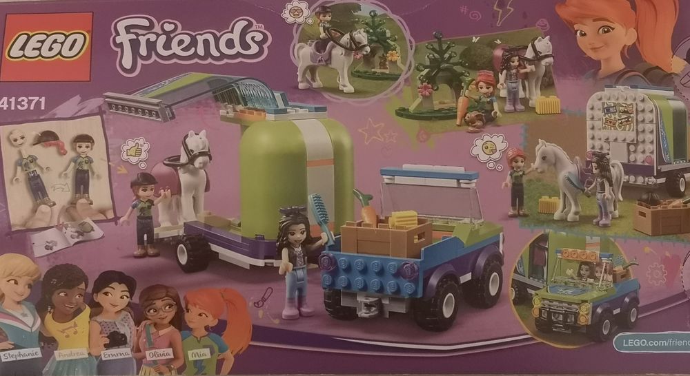 LEGO Friends - Remorca de transport cai a Miei 41371