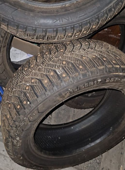 215/55/17 зимняя