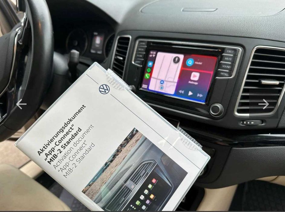 App Connect Cheie Activare Apple Carplay Android Auto Volkswagen Card