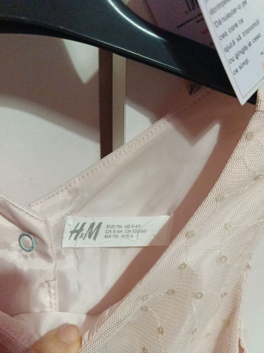 Rochita H&M fetite 116