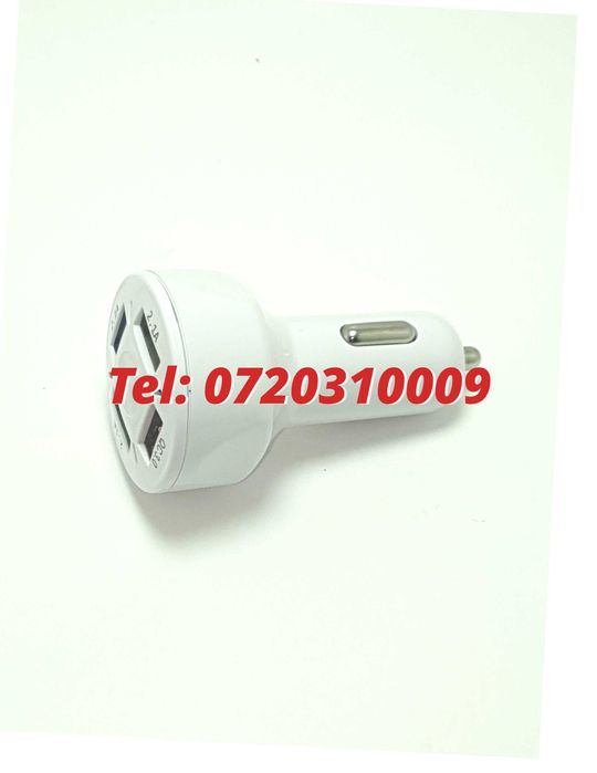 Incarcator Masina Auto 4 Porturi Bricheta Usb Qc Incarcare Rapida