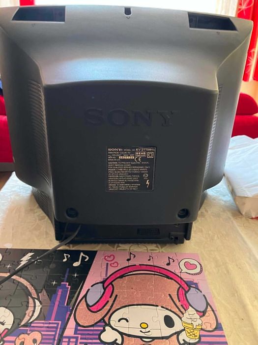 Ретро Телевизор Sony Trinitron KV-21T5R (CRT) – Идеален за Ретро Гейминг!
