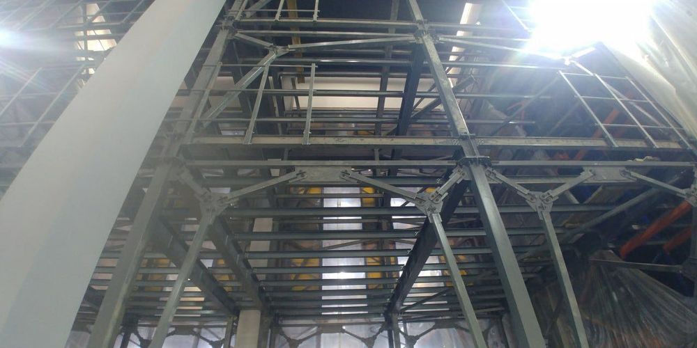 Металлоконструкции Пожарная лестнице Навесы temir zina konstruksiya