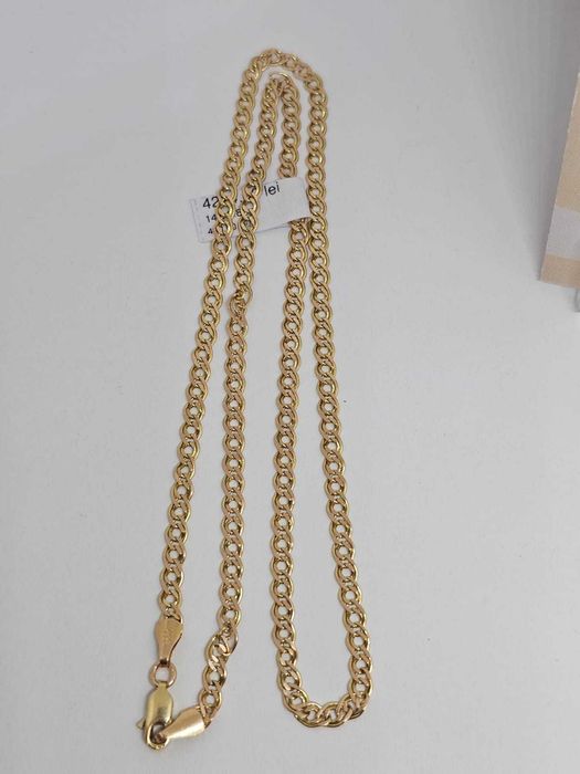 Lant aur 14k 9.80g (33967/15 Gara1 ) Garantie 2 ani!