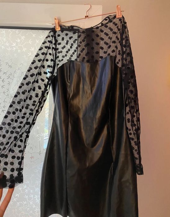 Rochie de piele mulata
