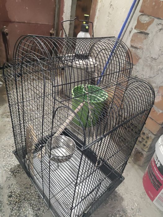 Клетка кафез за птици почти нова