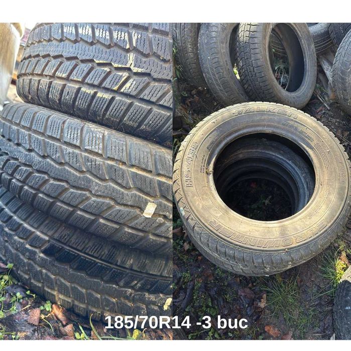 Vând anvelope auto în diverse mărimi