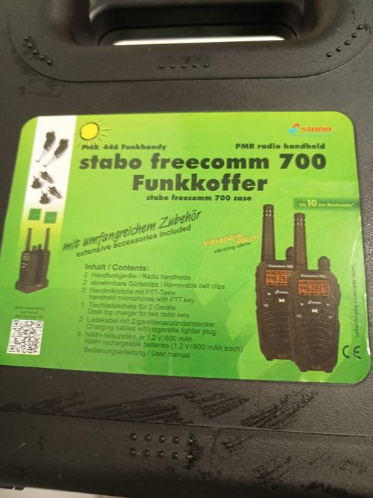 Stabo Elektronik 20701 Freecomm 700 Radio Case PMR Radio