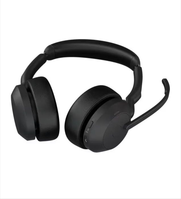 Casti wireless cu microfon Jabra Evolve2 55, USB-C, Negru