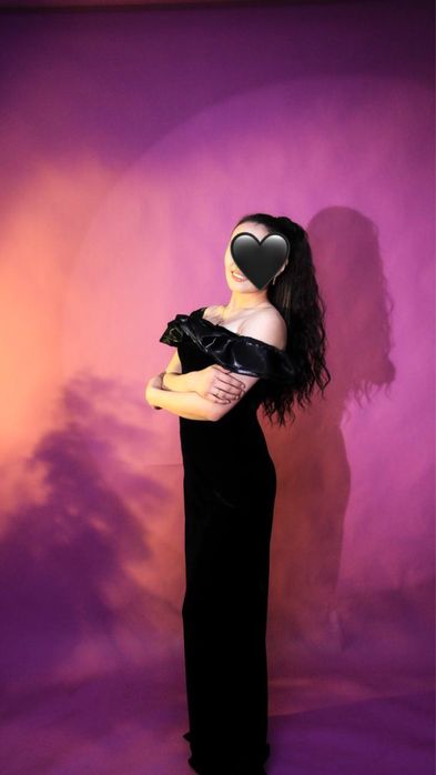 вечернее платье черное