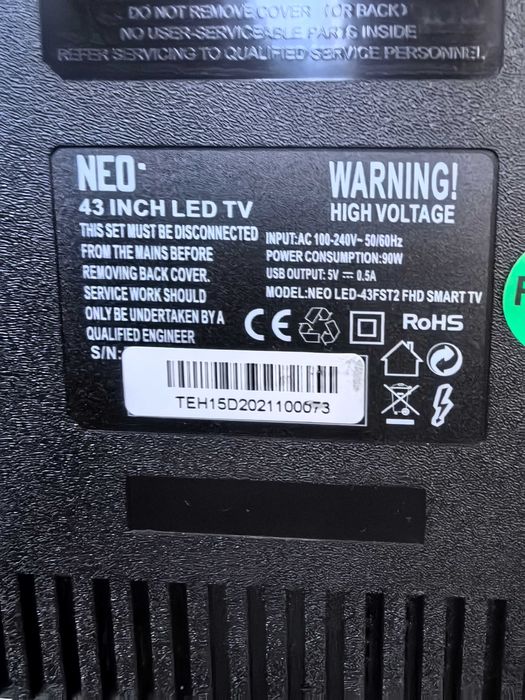 Neo 43" Smart TV телевизор