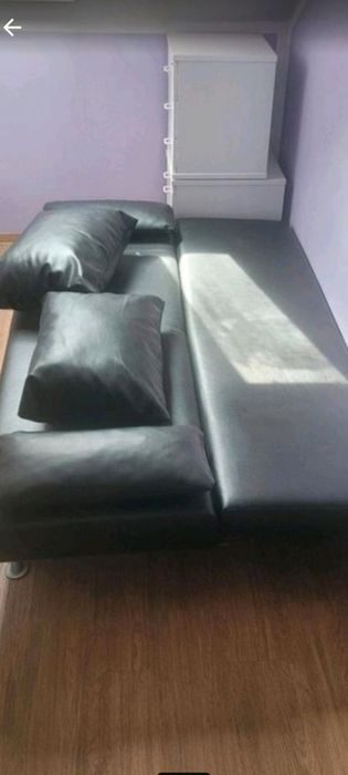 Canapea extesibila din piele!