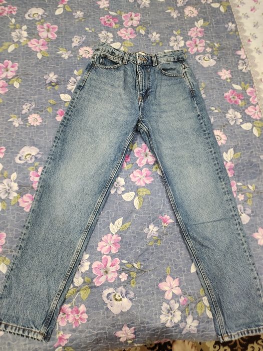 Женские брюки бойфренды фирма Zara