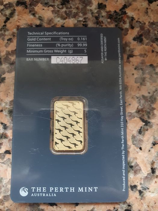 Vând lingou de aur 24K puritate 99,9%