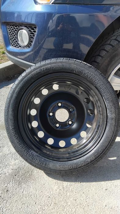 Чисто нова резервна гума с джанта патерица 125/70/16