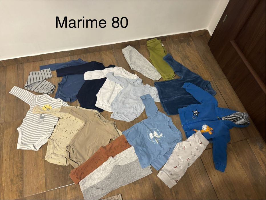 Lot hainute baietel 80