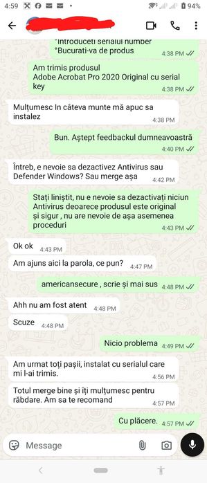Licenta Adobe Acrobat Pro originala  permanenta serial ley oficiala documente PDF WINDOWS &MAC  Livrare mail in orice judet /oras